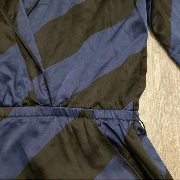 Victoria's Secret Romper Faux-wrap Satin jumper Pajama Sleep Outfit S - Picture 5 of 10